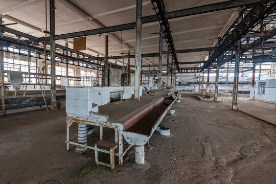 Old slaughter house, Fray Bentos Industrial Landscape, UNESCO World Heritage Site, Uruguay