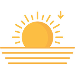 Sunset Icon