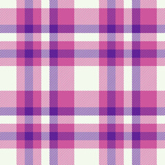 Tartan background seamless. Pattern plaid textile. Vector texture fabric check.