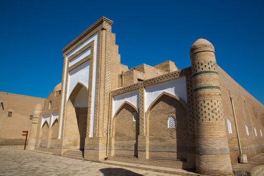 Madrasah Muhammad Amin Inaq, 1765, Ichon Qala (Itchan Kala), UNESCO World Heritage Site, Khiva, Uzbekistan