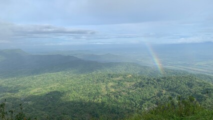 morning in the mountains