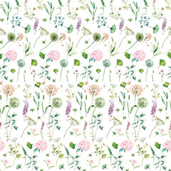 Textile and digital seamless pattern design 