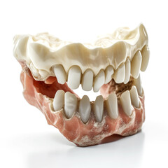dental 3d image in white background