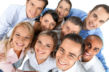 Fototapeta premium Portrait of Smiling Business People