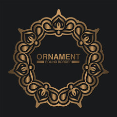 luxury ornament pattern circle design