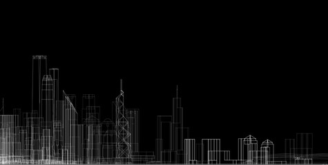 abstract city background