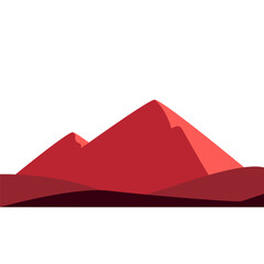 Mountain Hill Illustration