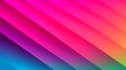 Abstract Neon Background - Generative AI