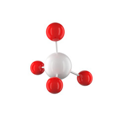 scientific cartoon medical Cell atom chemical on transparent background. 3d render science and technology concept.	