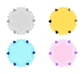 angularity label flower