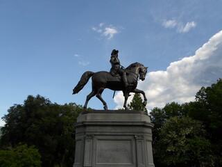 George Washington Statue, Boston Public Garden, Boston, Massachusetts, USA