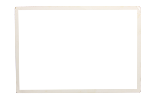 old photo frame texture png isolated picture postcard border