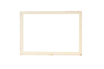 old photo frame texture png isolated picture postcard border