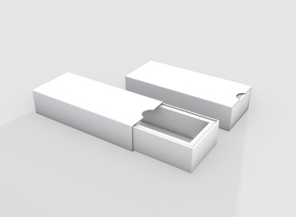 BLANK EMPTY RECTANGULAR BOXES