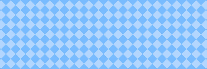 青色のチェック柄の背景