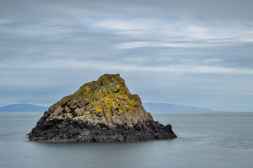 Fototapeta na wymiar Scenic view from Murlough Bay of Islandoo, Antrim, Northern Ireland