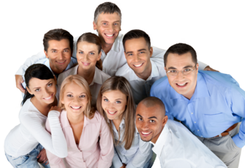 Portrait of Smiling Business People