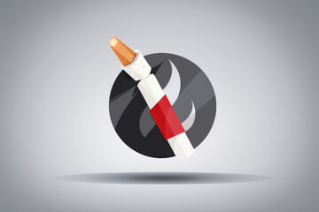 Icon of no smoking concept.
