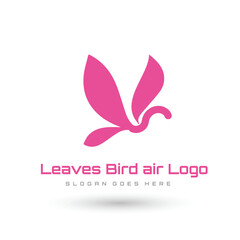 bird logo illustration silhouette vector design graphic. Airlines logo symbol