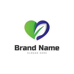 Modern and creative medical logo template