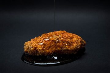 Fried Chicken Wing with Honey