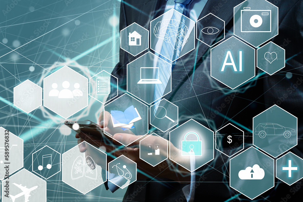 Poster the internet of things (iot) is a technology that is enabling digital transformation. a digital busi