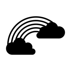 A beautifully designed vector of rainbow in modern style, a meteorological phenomenon icon, download this premium icon