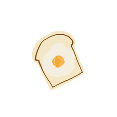 egg on toast