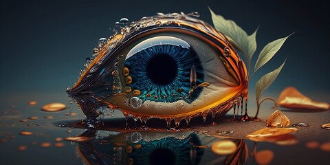 an artificial eye