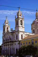 Estrela Basilica (Basílica da Estrela) in Lisbon, Portugal 