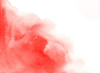 abstract watercolor hand painted background. Watercolor cloud