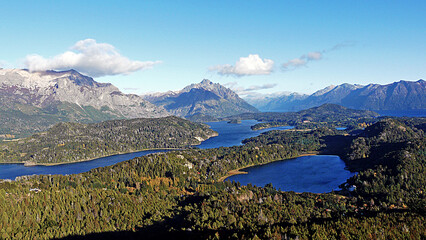 Landscape of Nahuel Huapi National Park, Bariloche, Argentina