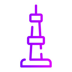 tower gradient icon