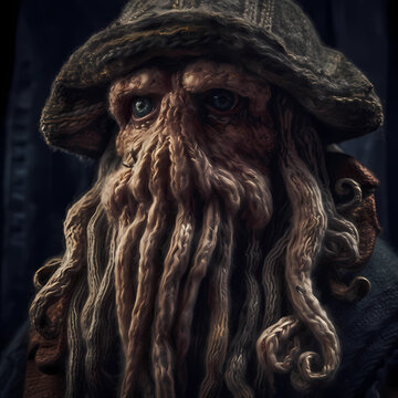 Davy Jones - Generated by AI