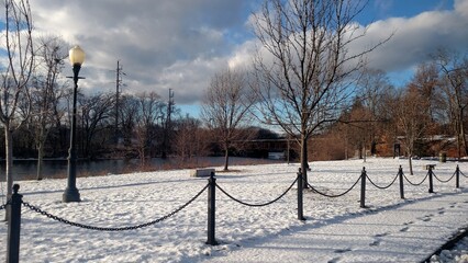 Parque com Neve
