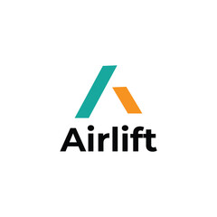 A letter minimal logo design