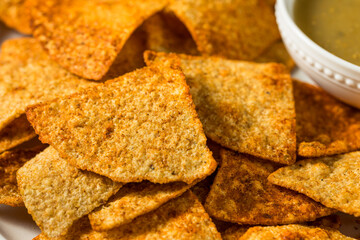 Mexican Lime and Chili Tortilla Chips