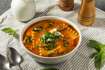 Italian Homemade Lasagna Soup