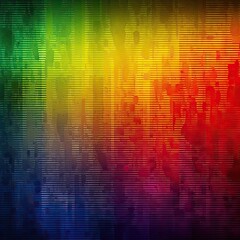 Smooth colorful gradient background. illustration with grunge rainbow colors. banner template. Premium quality. Generative Ai.