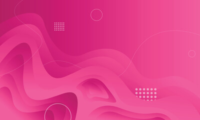 Abstract Modern Background or Landing Page with Motion Waves Fluid Liquid Element