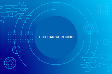 abstract modern technology background design vector