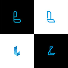 letter l logo collection