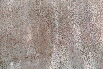 Old wall fragment texture, cracked paint layers