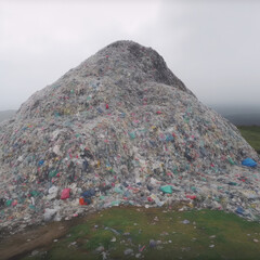 mountain, plastic,