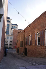 Brick Building in a City