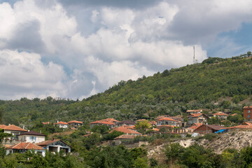 Fototapeta premium Bulgarian resort-Balchik. City by the Black Sea. East European Recreation Area.