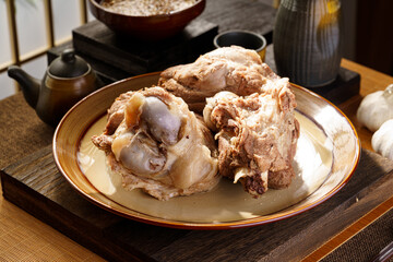 Special Chinese Cuisine Stewed Pork Bone