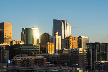 Fototapeta na wymiar Downtown Denver Skyline