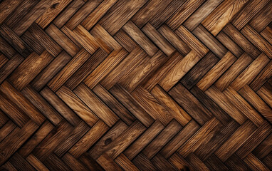 Bamboo weave texture background. Bamboo weave texture background for design. Generative AI