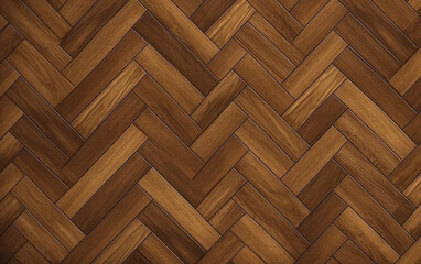 Wooden parquet texture background. Floor surface. Floor pattern. Generative AI
